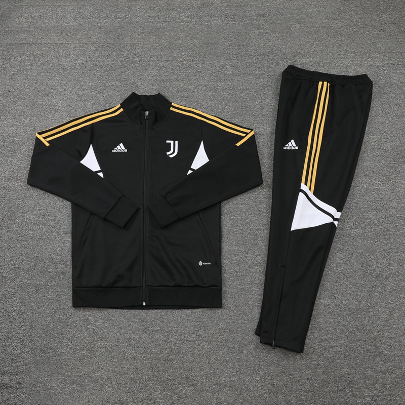 Juventus Tracksuit 22-23 Yellow and Black