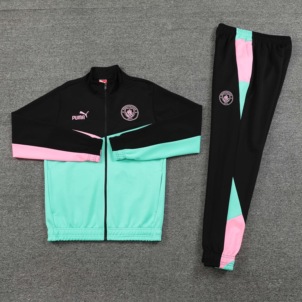 Manchester City Tracksuit 24-25 Neon