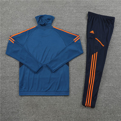 Manchester United Tracksuit 22-23 Blue Orange