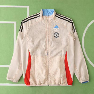 Manchester United Blue/Peach Reversable Windbreaker