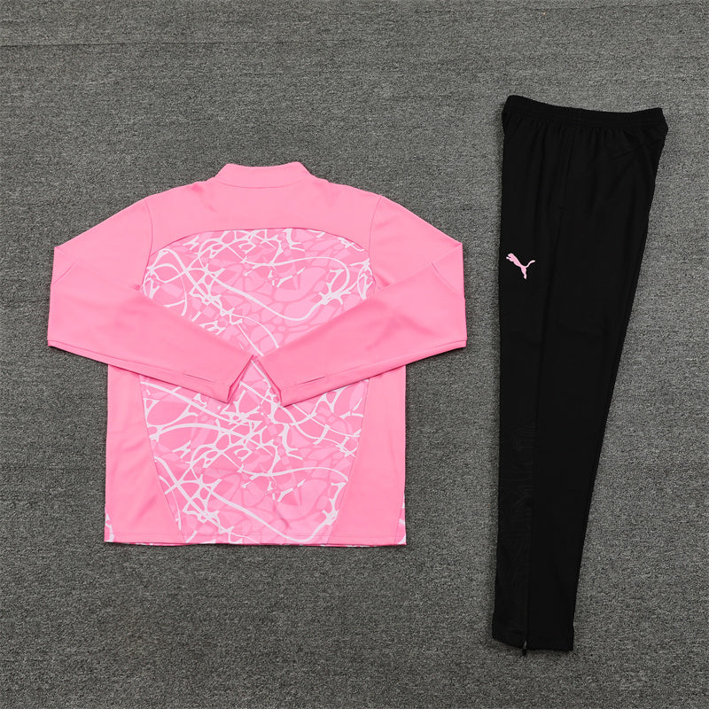 Manchester City Pink Pattern Tracksuit
