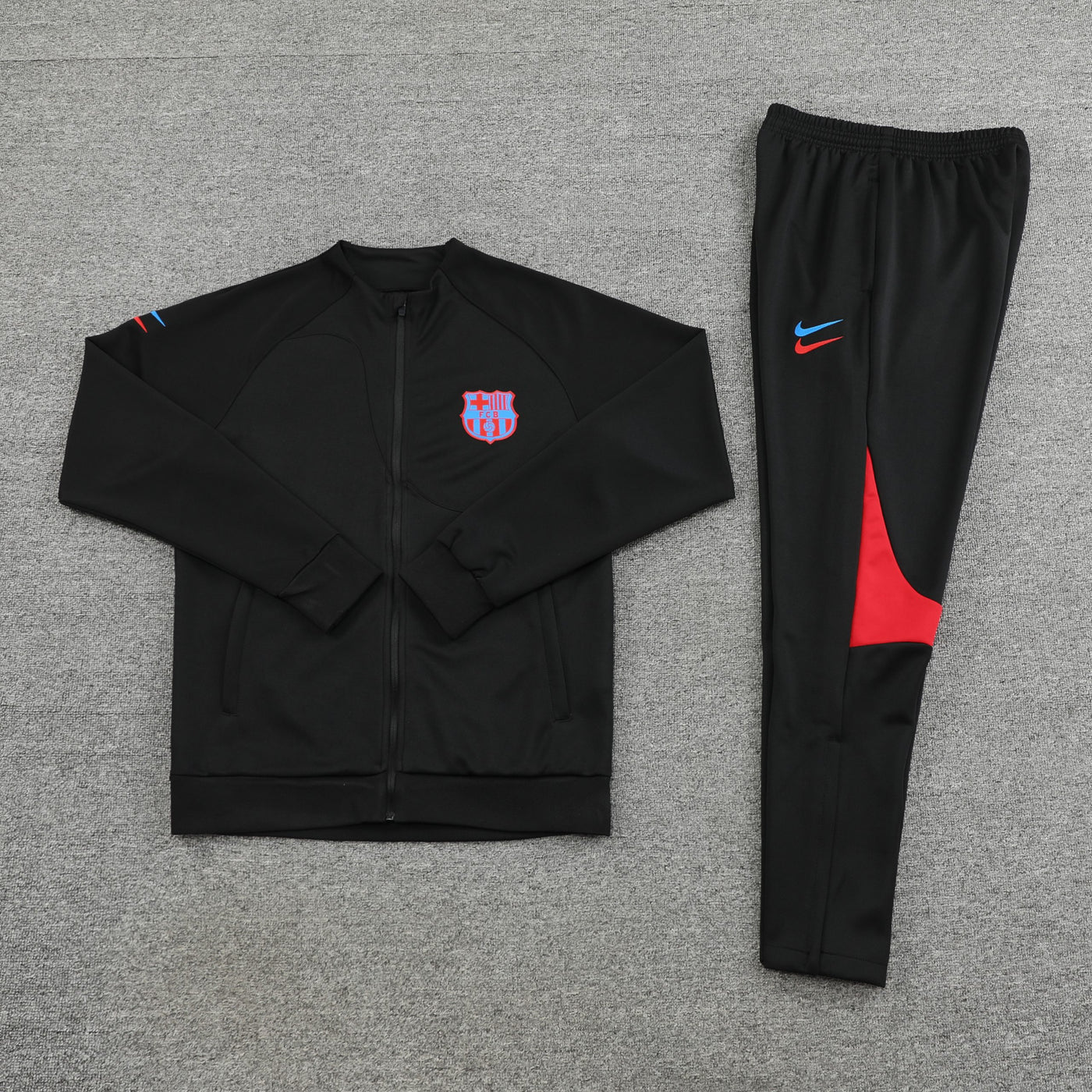 Barcelona Tracksuit 22-23 Black Infared