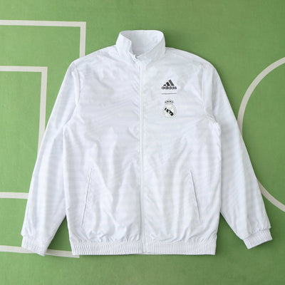 Real Madrid White Reversable Windbreaker