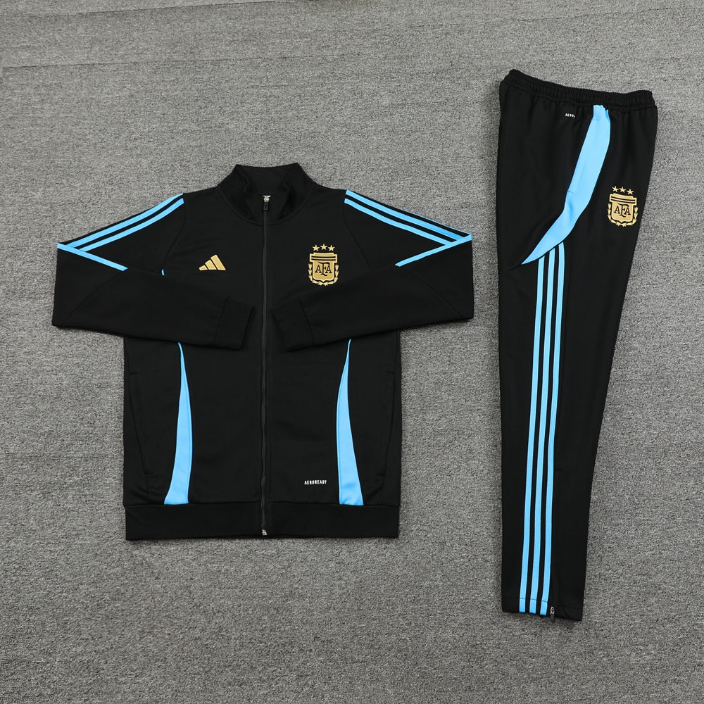 Argentina Tracksuit 24-25 Black and Blue