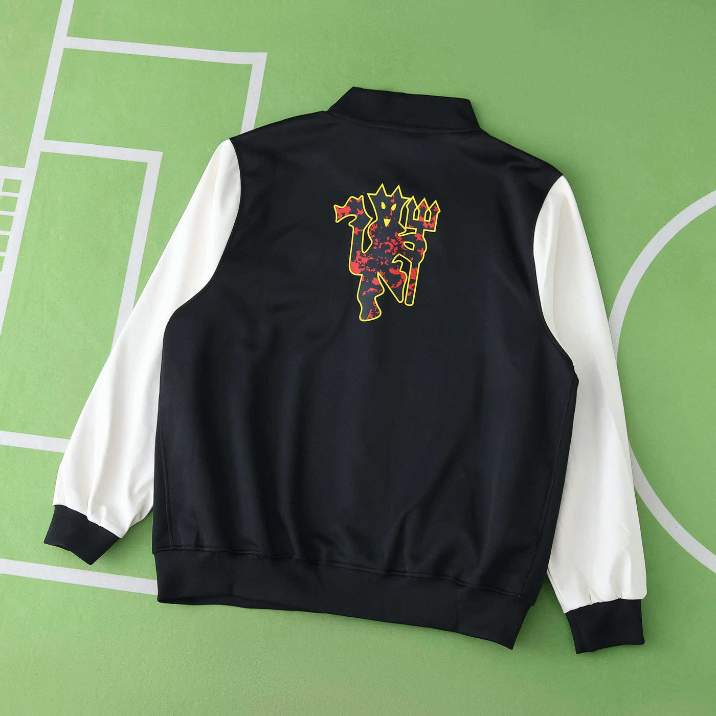 Manchester United - Black Button Jacket