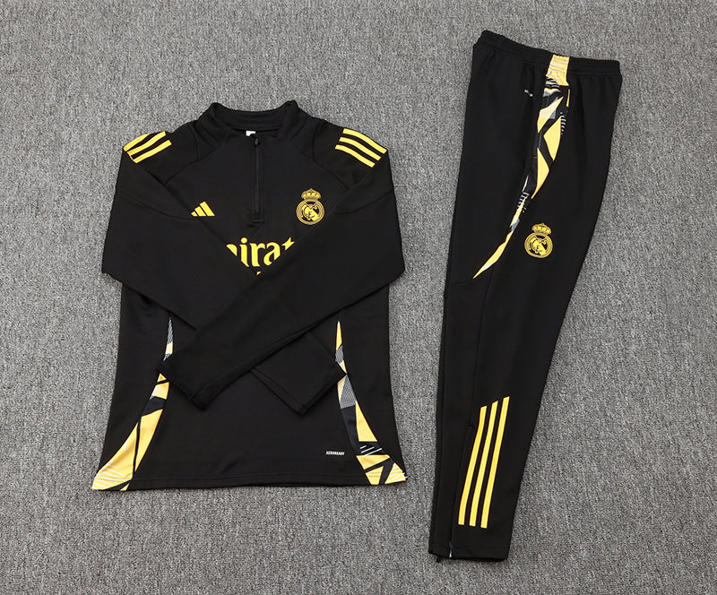 Real Madrid 24-25 Black Tracksuit