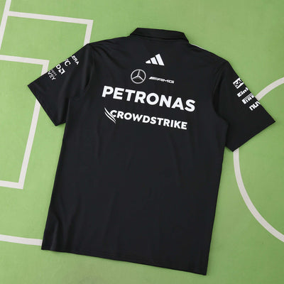 F1 Mercedes Black Polo