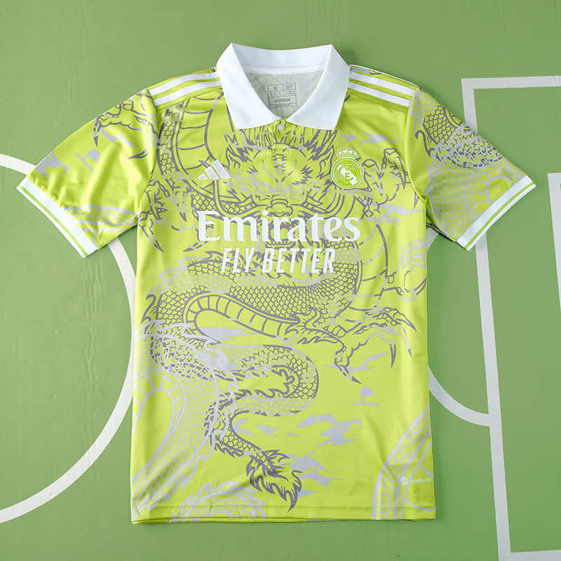 Real Madrid 2024 Yellow Dragon Edition T-shirt