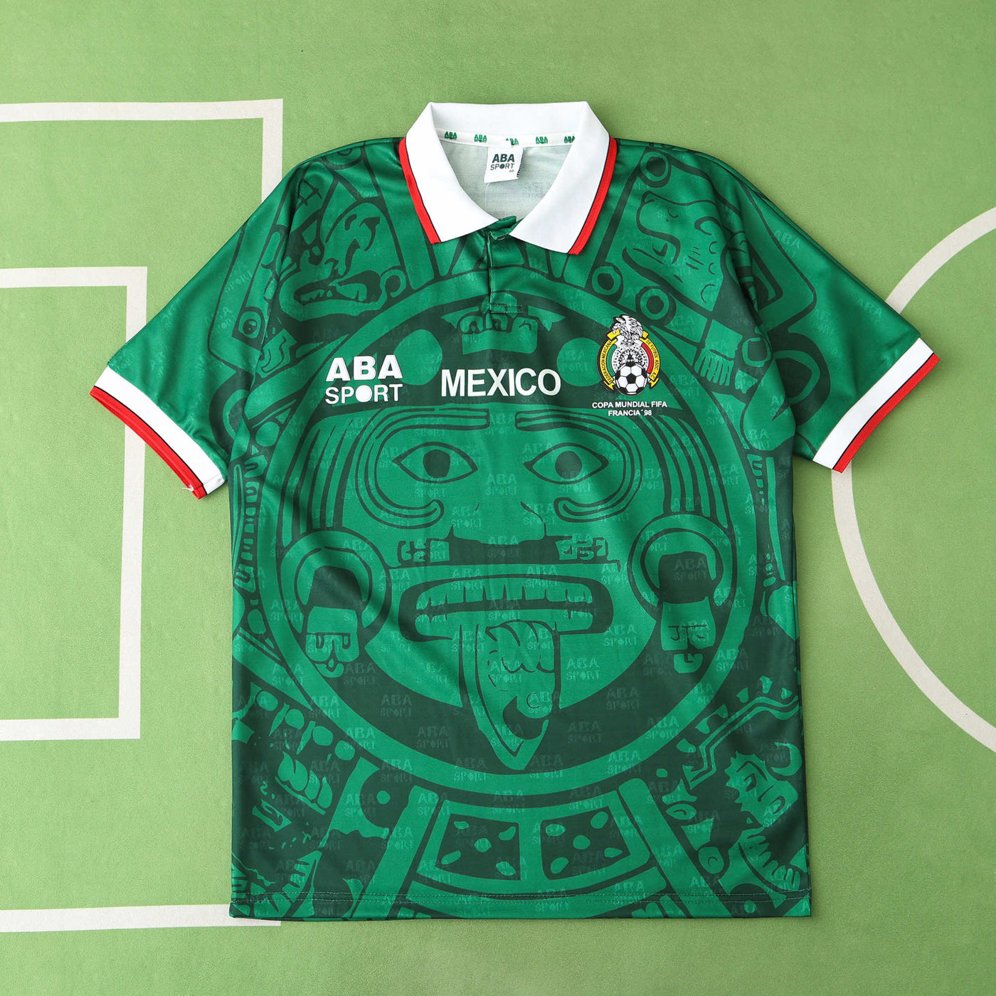 Mexico 1988 Retro Home Shirt