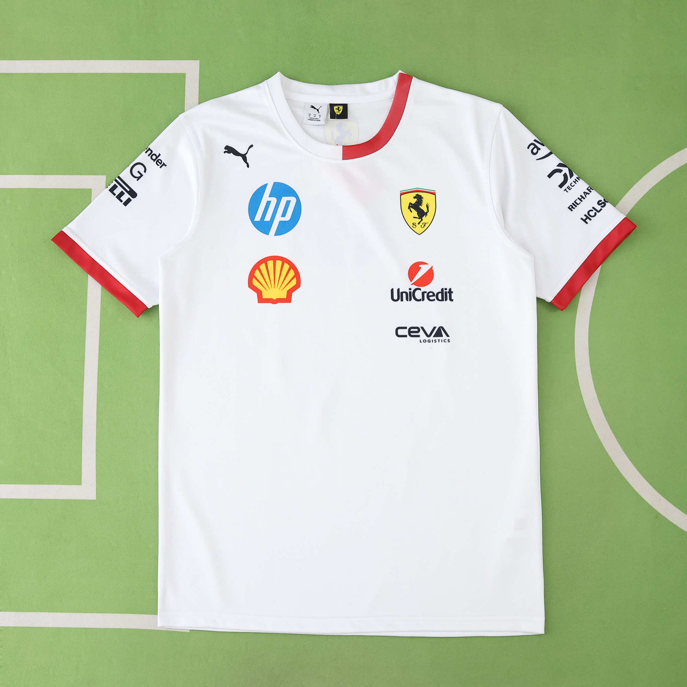 F1 Ferrari White T-shirt