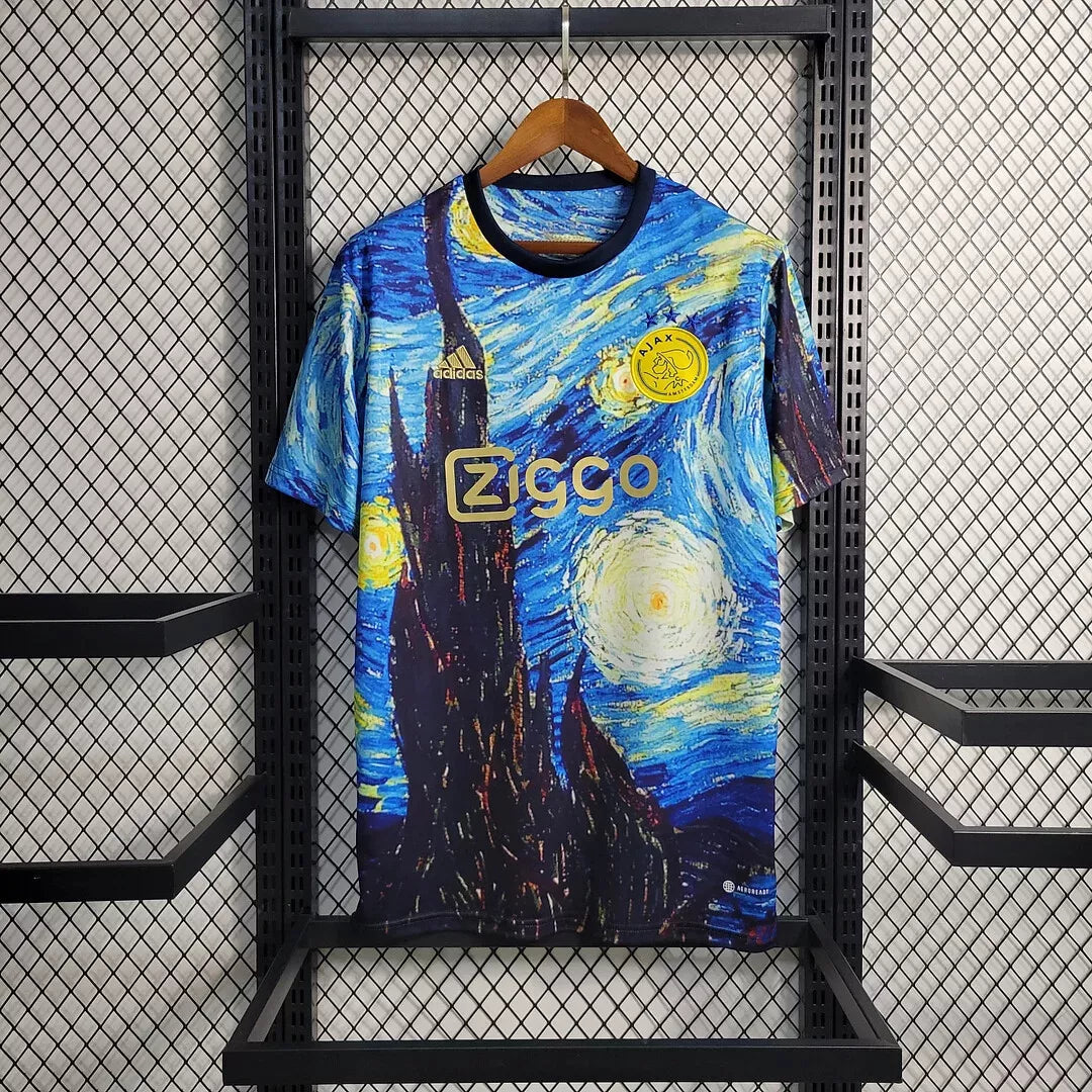 Ajax Football Shirt 2024 Van Gogh Edition T-shirt