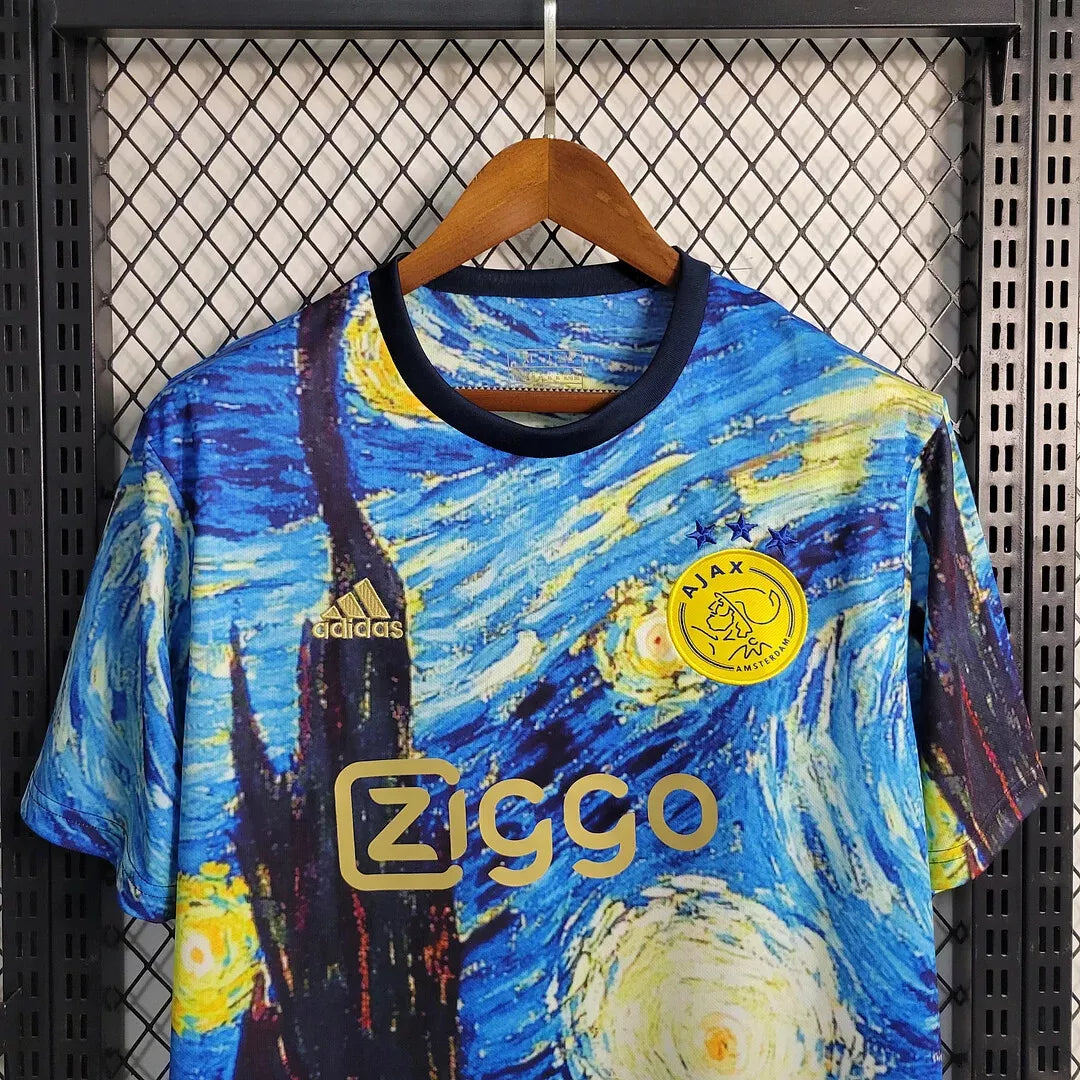 Ajax Football Shirt 2024 Van Gogh Edition T-shirt