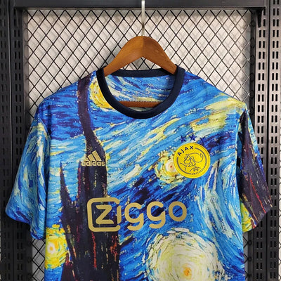 Ajax Football Shirt 2024 Van Gogh Edition T-shirt