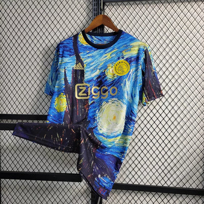 Ajax Football Shirt 2024 Van Gogh Edition T-shirt